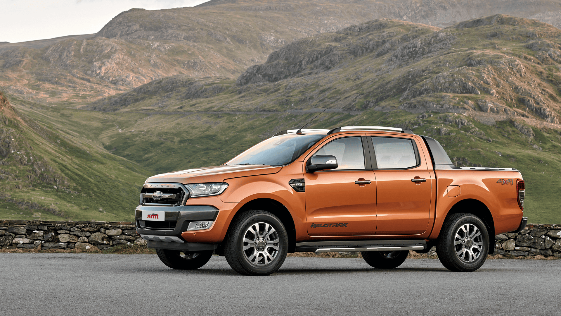 Orange truck for rental fleet insurance