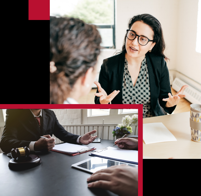 Professional Indemnity Insurance by AMT Insurance Solutions, depicting a professional presenting in a meeting, highlighting service provider protection.