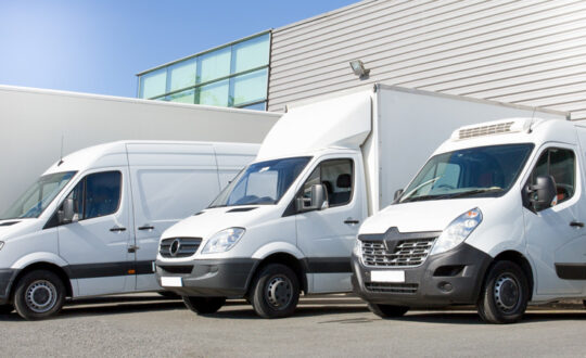 Commercial vehicle representing comprehensive Commercial Vehicle Insurance coverage for business vehicles.